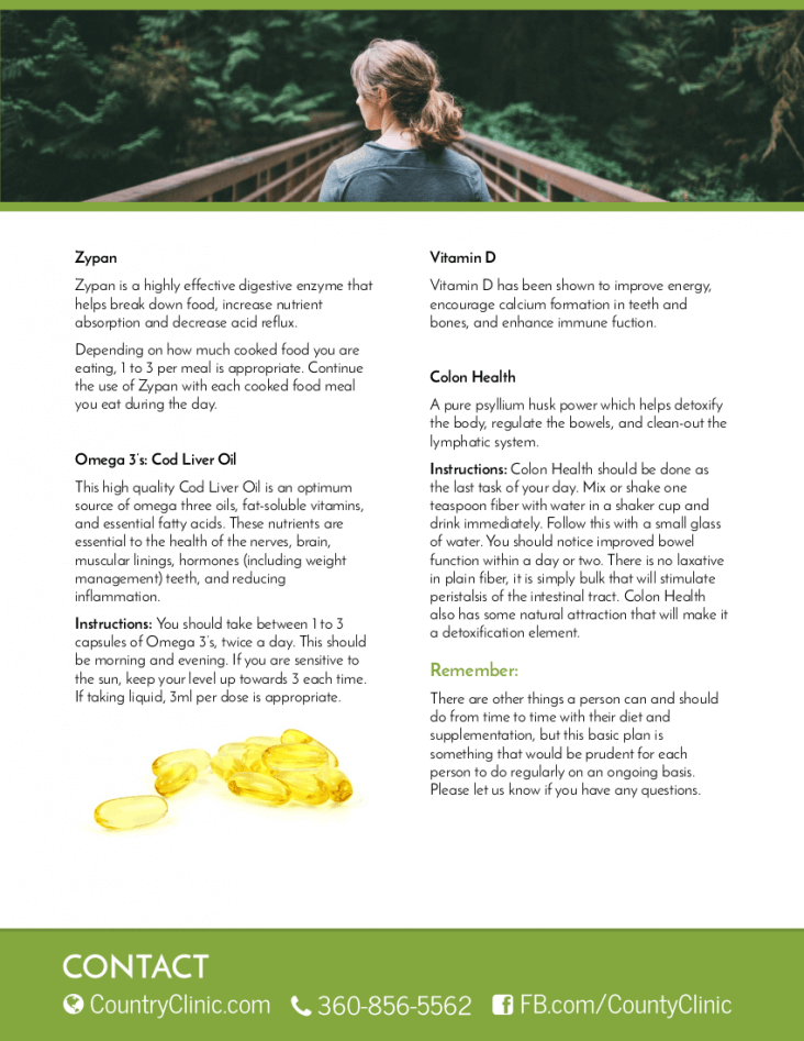 Basic Nutrition Flyer