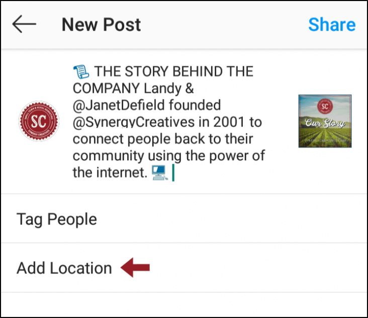 Social Media 101: How To Add A Location To Instagram Posts
