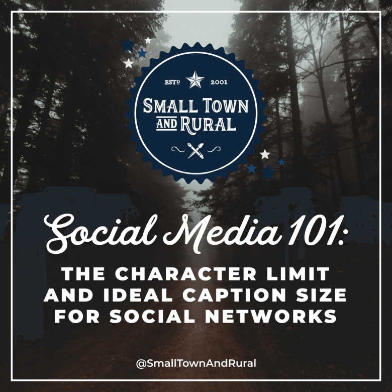 Social Media 101: The Character Limit And Ideal Caption Size For Social Networks